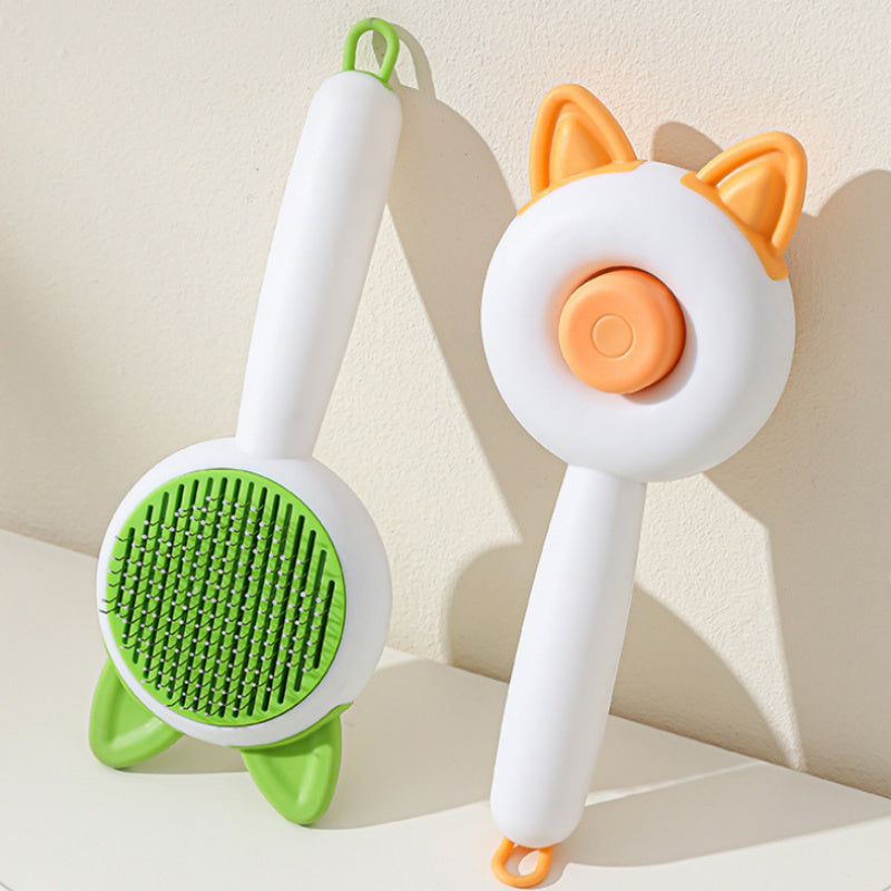 Self Cleaning Pet Hair Remover Brush