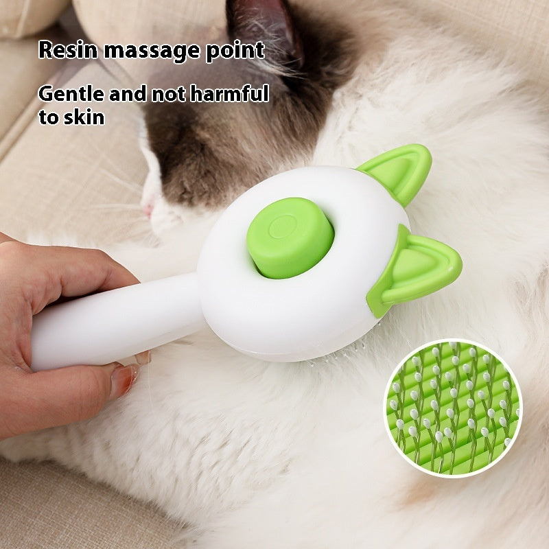 Self Cleaning Pet Hair Remover Brush